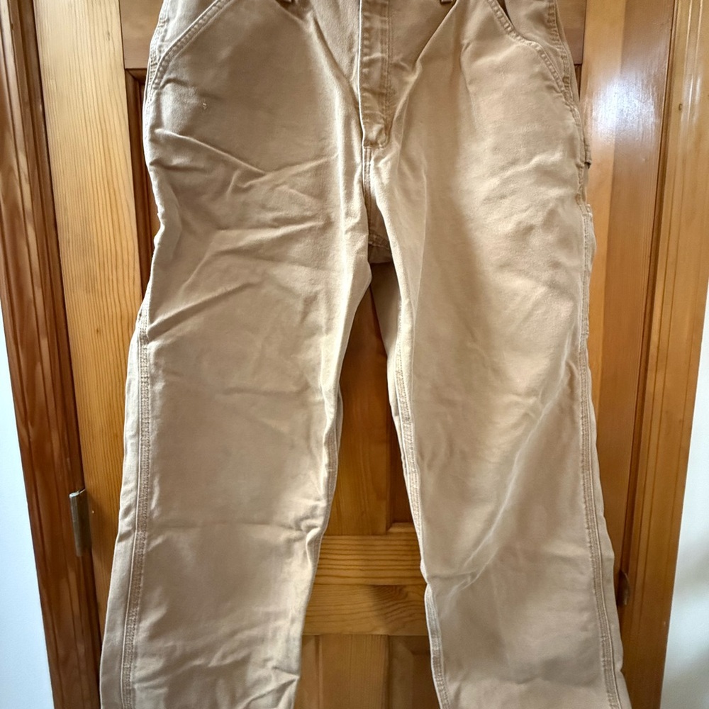 Carhartt Men's Khaki Work Pants 34/30
